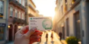 Historic Lisbon street, tranquil, sunny day.